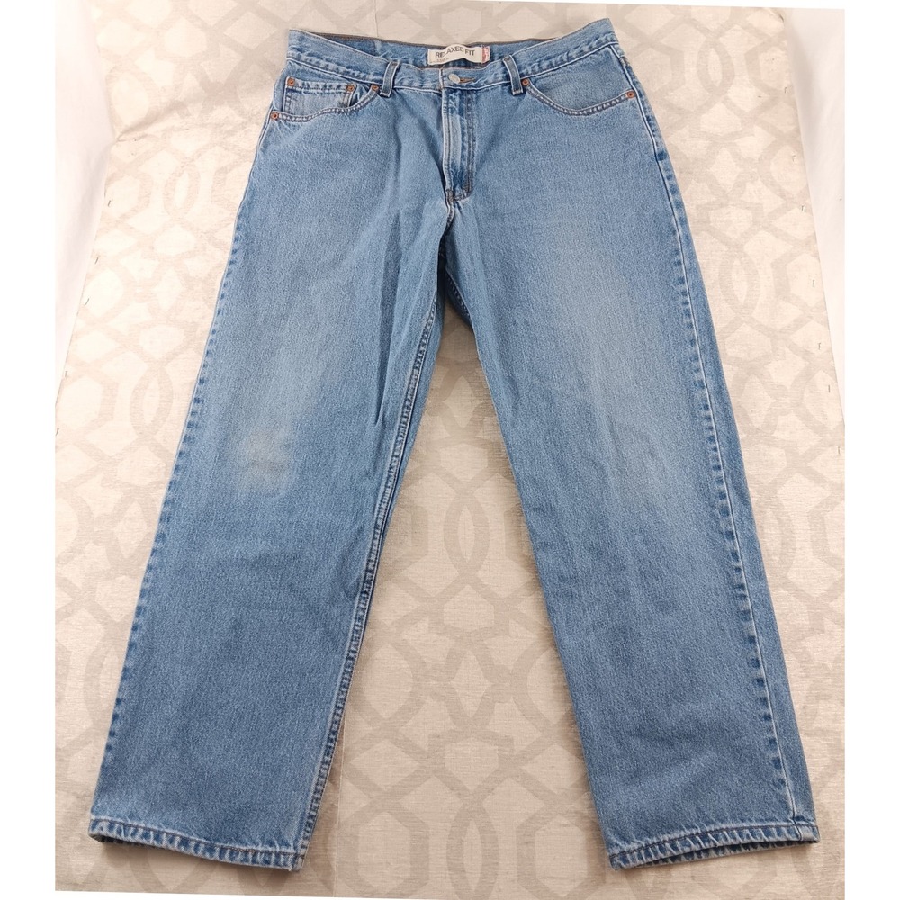 Levi's 550 Relaxed Fit Mens Light Wash Denim Jeans W36 L30